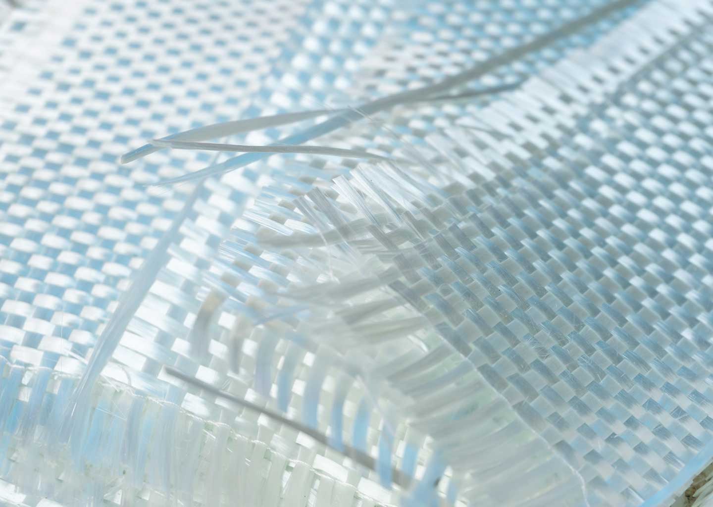 Glasfaser-Gewebe aus Verbundmaterial