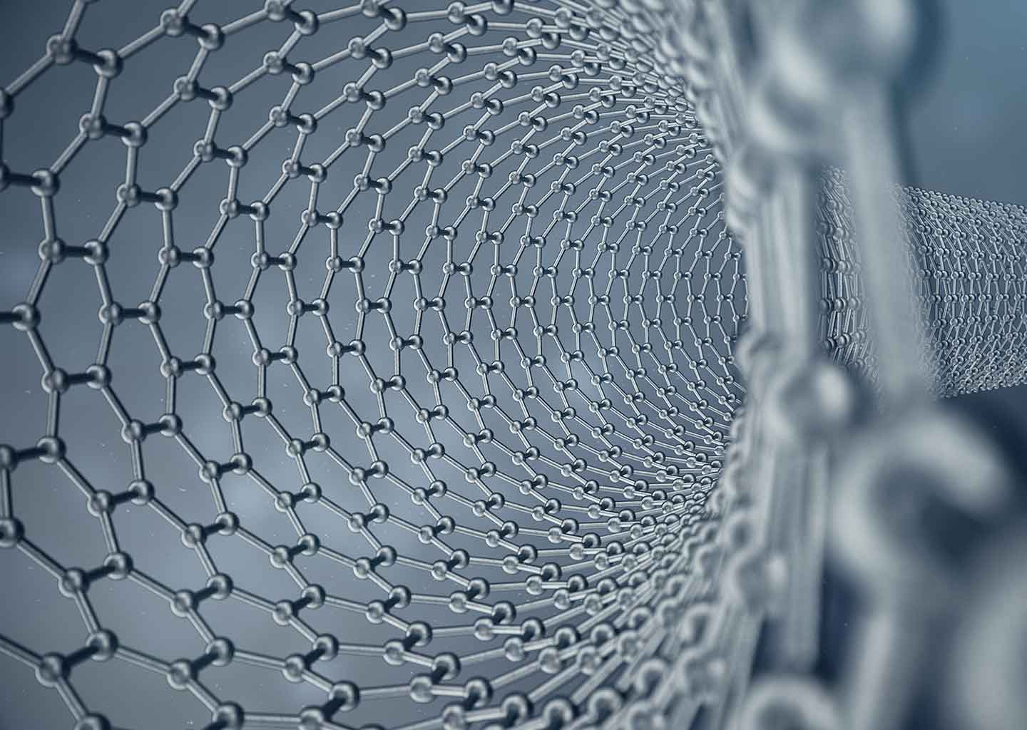 Nanotubes sind spezielle „Atomkonstruktionen“ aus dem Gebiet der Nanotechnologie.