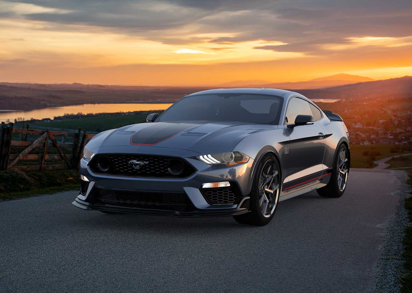 Der neue Ford Mustang in der sportlichen Mach 1-Version mit Nanobeschichtung.